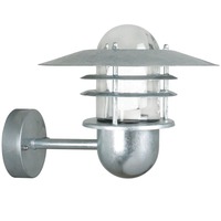 Nástěnná - NOR 74481031 Venkovní nástěnné svítidlo Agger 1x60W E27 galvanizovaná čirá - NORDLUX