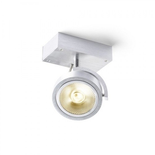 Bodová - RED R12325 KELLY I nástěnná česaný hliník 230V/12V G53 50W - RED - DESIGN RENDL - foto 1