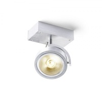 Bodová - RED R12325 KELLY I nástěnná česaný hliník 230V/12V G53 50W - RED - DESIGN RENDL