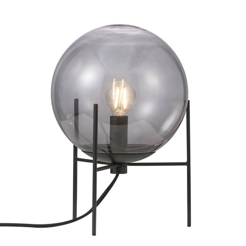 Stolní lampy dekorační - NOR 47645047 Stolní lampa Alton 15W E14 černá kouřová - NORDLUX - foto 1