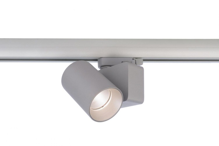 Svítidla - IMPR 707055 Deko-Light kolejnicový systém 3-fázový 230V Nihal Mini 230V 15W 4000 K stříbrná 94 mm - foto 1