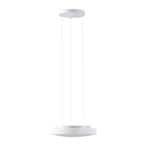 Kruhová - OS EDN71707 EDNA LE5 závěsné skleněné svítidlo bílá IP40 3000/4000 K 34W LED - OSMONT - foto 1