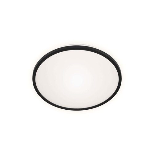 Kruhová - BRILO 3046-015 LED stropní svítidlo pr. 28 cm 15W 1500lm černá - BRILO - foto 1