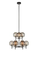 Kruhová - MAR 107921 Crown závěsné svítidlo černé - Markslöjd