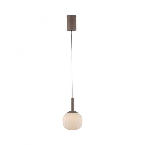 Koule - LD 15176-39 LED závěsné svítidlo NAMI, písková barva, Comfort-Lift, paměťová funkce, opálové sklo, SimplyDim, 3000K - JUST LIGHT - foto 1