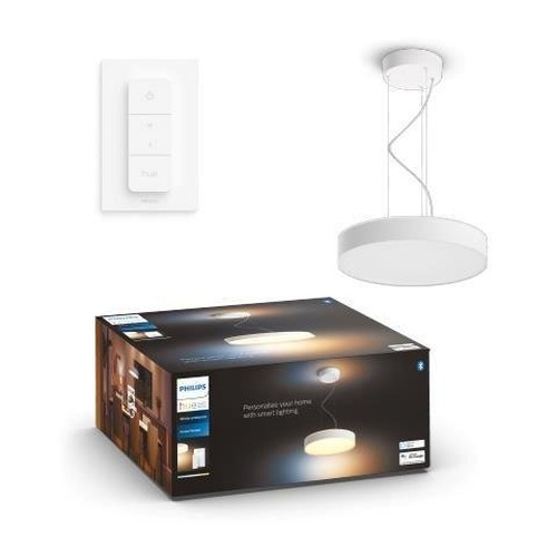 SmartHome Paul Neuhaus - PH 41162/31/P6 Hue Bluetooth LED White Ambiance Závěsné svítidlo Philips Enrave 41162/31/P6 33,5W 4300lm 2200-6500K IP20 bílé. stmívatelné s dálkovým ovladačem - PHILIPS HUE (915005998001) - foto 1