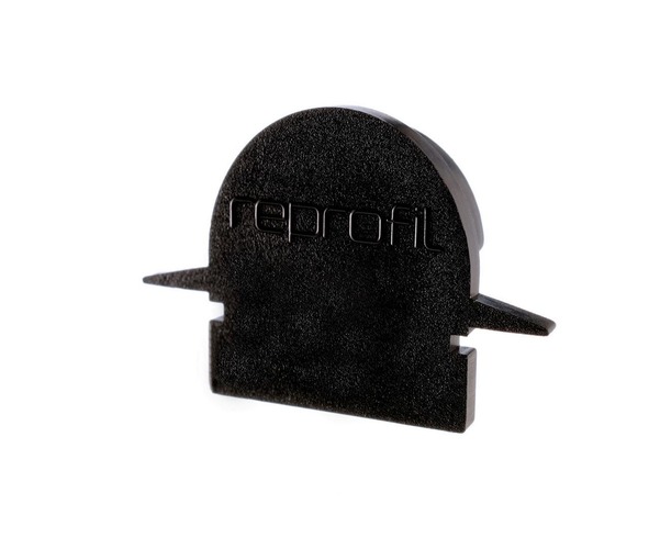 Krytky pro Al profily - IMPR 979622 Koncovka R-ET-01-08 černá 23 mm 2 ks - LIGHT IMPRESSIONS - foto 1