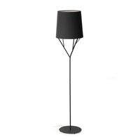Stojací lampy - FARO 29868 TREE černá stojací lampa 60W - FARO
