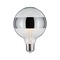 E27 - P 28681 LED Globe 6,5 W E27 dekorativní stříbrná teplá bílá stmívatelné - PAULMANN