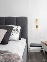 Dekorativní - NV 9536411 Nástěnné svítidlo VEDA mosazný kov a čiré sklo G9 1x6W 230V IP20 bez žárovky - NOVA LUCE
