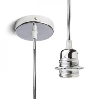 Sestavte si sami - RED R11876 ELISA závěsná sada CHZ+Č/BK+CHO   230V E27 28W - RED - DESIGN RENDL