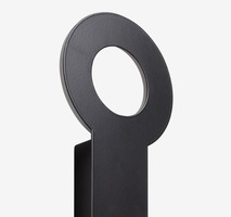 Dekorativní - LU S4.K1.IN.61 Nástěnné svítidlo INFINITY UNO LED 10,4W 3000K 1042lm IP20 černá - LUCIS