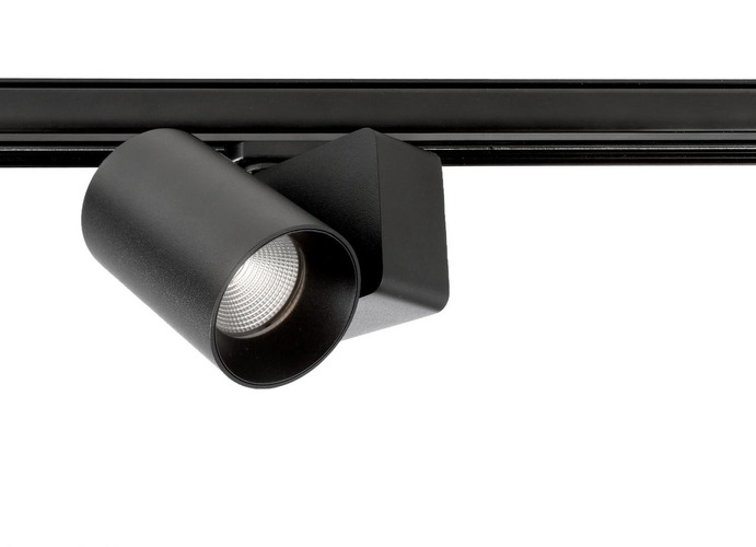 Svítidla - IMPR 707186 Deko-Light 1-fázový kolejnicový systém bodové svítidlo, Nihal Mini, 10,9 W, DIM, 2700 K, 220-240V černá 94 mm - LIGHT IMPRESSIONS - foto 1
