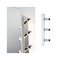 K zrcadlu - P 80096 Svítidlo k zrcadlu Regula II IP44 E14 230V max. 3x40W stmívatelné chrom - PAULMANN