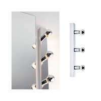 K zrcadlu - P 80096 Svítidlo k zrcadlu Regula II IP44 E14 230V max. 3x40W stmívatelné chrom - PAULMANN