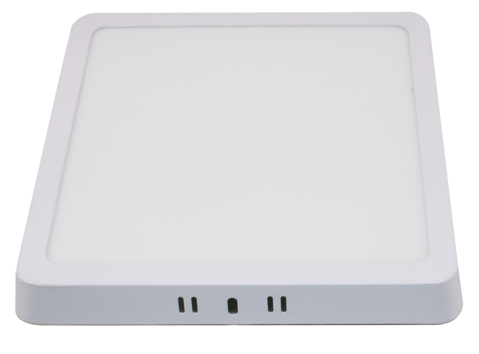 LED panely - 24W LED povrchový panel čtverec 3CCT bílá - foto 1