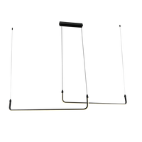 LED přívěšek - Závěsná LED lampa 25W Sand Black