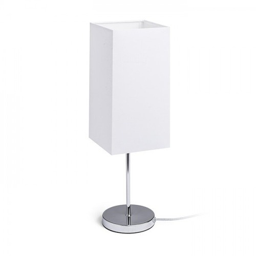 Stolní lampy dekorační - RED R14063 NYC/TEMPO 15/30 stolní Polycotton bílá/chrom 230V E27 7W - RED - DESIGN RENDL - foto 1