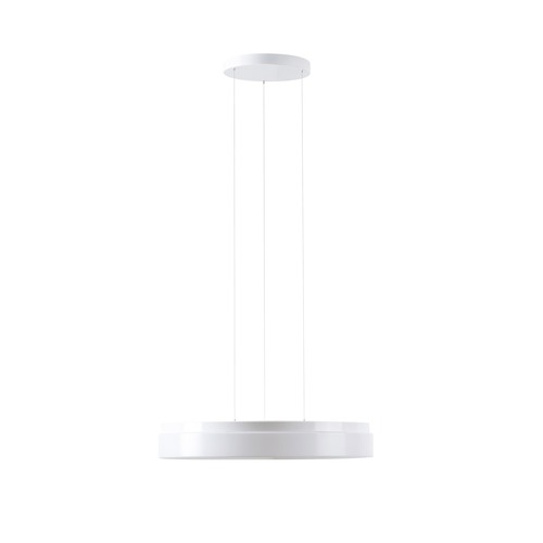 Kruhová - OS DEL68523 DELIA LE3 závěsné plastové svítidlo bílá IP40 4000 K 46W LED DALI (původní kód OS 68523) - OSMONT - foto 1