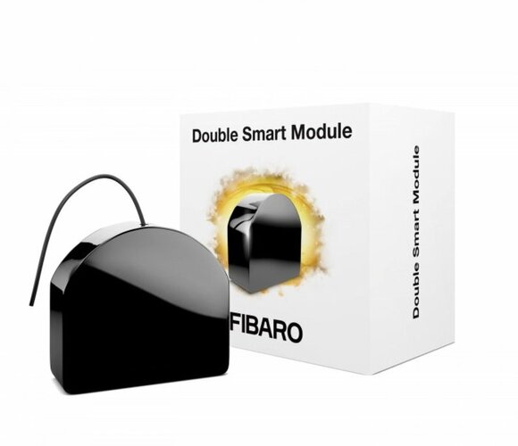 Fibaro - FIB Y003209 Dvojitý smart modul, Z-Wave Plus FIB-FGS-224-ZW5 - FIBARO - foto 1