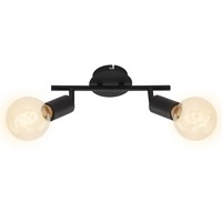 Bodová - BRI 2868-025 Bodové svítidlo 27,5 cm 2x E27 60W černá - BRILONER
