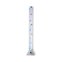 Stolní lampy dekorační - LD 85106-55 AVA Vodní sloupec, LED, stříbrná barva, ocel RGB - LEUCHTEN DIREKT / JUST LIGHT