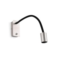 S ramenem - FARO 41026 LESER nástěnná lampa na čtení, nikl - FARO