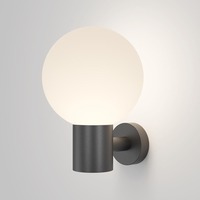 Nástěnná - M O598WL-01B Nástěnné svítidlo Bold E27 60W černý hliník opálové sklo IP54 - MAYTONI