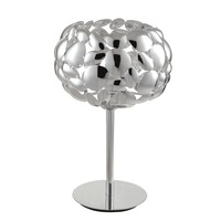 Stolní lampy dekorační - FAN I-DIONISO-L-CR Stolní lampa Lumetto Dioniso, chrom, 1 x E27, 22 x 22 x 34,5 cm - FANEUROPE