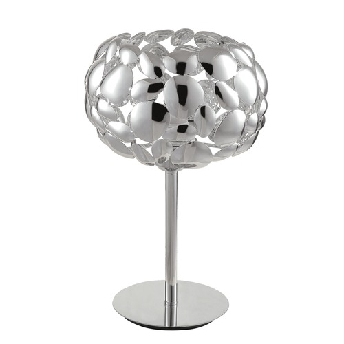 Stolní lampy dekorační - FAN I-DIONISO-L-CR Stolní lampa Lumetto Dioniso, chrom, 1 x E27, 22 x 22 x 34,5 cm - FANEUROPE - foto 1