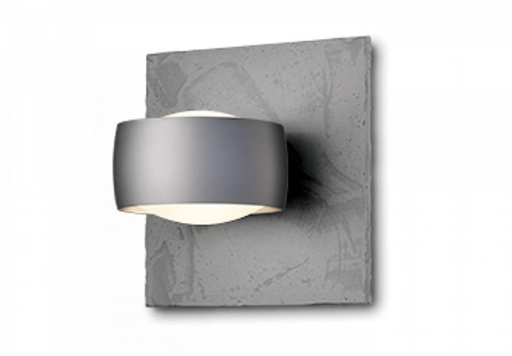 Dekorativní - OL 40-903-16-KOMPLET Nástěnné svítidlo GRACE UNLIMITED fialovo šedá / beton / sklo satin 18W Tunable white Casambi - OLIGO - foto 1