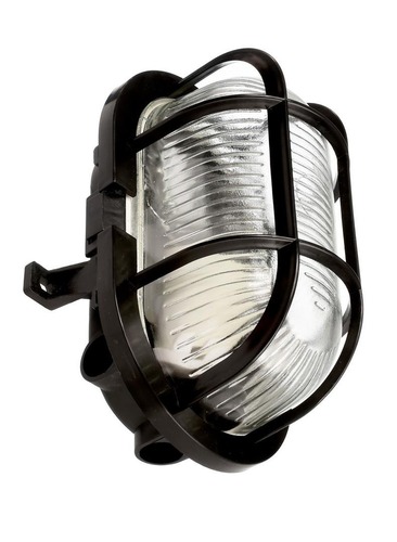 S vyšším krytím - IMPR 731168 Deko-Light stropní a nástěnné přisazené svítidlo - Syrma Oval, 1x max. 42 W E27, černá - foto 1