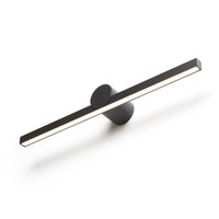 K zrcadlu - RED R13853 LUISA 60 nástěnná černá 230V LED 12W IP54 3000K - RED - DESIGN RENDL