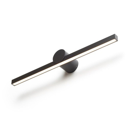 K zrcadlu - RED R13853 LUISA 60 nástěnná černá 230V LED 12W IP54 3000K - RED - DESIGN RENDL - foto 1