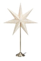 Interiérové dekorace - MAR 705310 Baroque bílá hvězda na stůl - Markslöjd