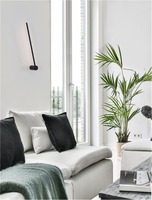 Nepřímé osvětlení - NV 9009322 Nástěnné svítidlo SYNTHESI černý hliník a akryl LED 18W 230V 3000K IP20 - NOVA LUCE