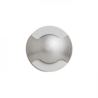 Zapuštěná - RED R12617 KICK II zápustná česaný hliník 230V LED 1W IP54 3000K - RED - DESIGN RENDL