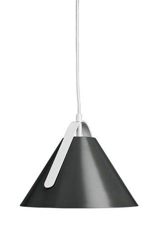 Kruhová - IMPR 342172 Deko-Light závěsné svítidlo Diversity 220-240V AC/50-60Hz E27 1x max. 40,00 W 200 šedá RAL7012 - foto 1