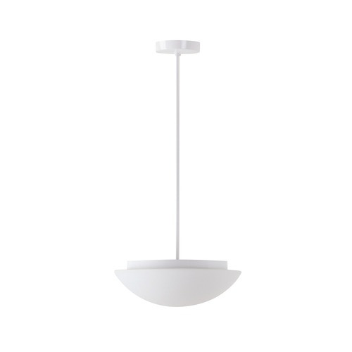 Kruhová - OS AUR54001 AURA P3 závěsné skleněné svítidlo bílá IP40 2x75W E27 (původní kód OS 54001) - OSMONT - foto 1