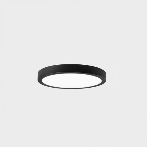 Kruhová - KHL K51700.01.SR.BK-BK.OP.ST.8.30 DISC SLIM stropní svítidlo pr. 90 mm černá 6 W CRI >80 3000K Non-Dimm - KOHL-Lighting - foto 1