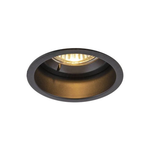 Kruhová - LA 1005435 HORN GU10 stropní zápustné svítidlo černé 25 W testováno blower door - BIG WHITE (SLV) - foto 1