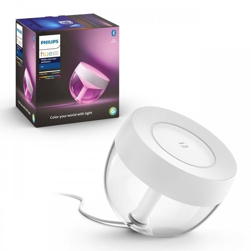SmartHome Paul Neuhaus - PH 8719514264465 Hue LED White and Color Ambiance Bluetooth Stolní lampa Iris 8719514264465 8,1W 570lm 2000-6500K RGB IP20 bílá - PHILIPS (929002376101) - foto 1