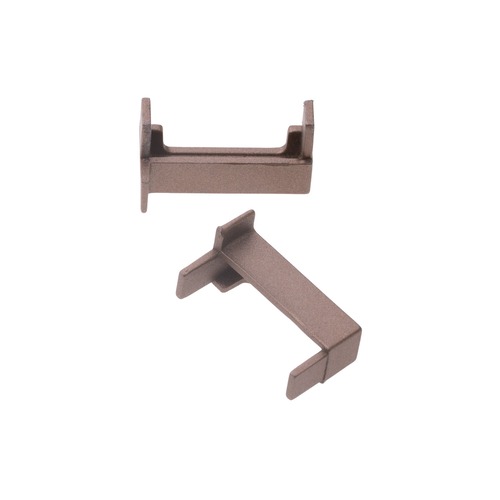 Difuzory a koncovky - Pár koncovek profilu 2SP-B bronzové - foto 1