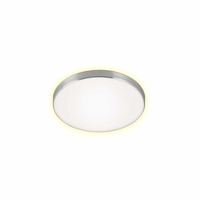 Kruhová - BRI 3443-119 LED stropní svítidlo, pr. 28,5 cm, 12 W, hliník-bílé - BRILONER
