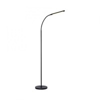 Stojací lampy - LD 11031-18 LED stojací svítidlo černé 3 krokové CCT, dotykový stmívač, nastavitelná hlava 2700-5000K - JUST LIGHT