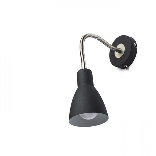 S ramenem - RED R12899 KAYA nástěnná černá matný nikl 230V E27 28W - RED - DESIGN RENDL - foto 1