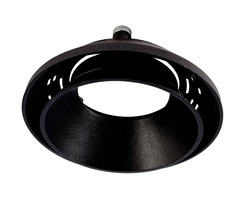 Stínidla, kryty, clony - IMPR 930371 Deko-Light kroužek pro reflektor II černá pro sérii Uni