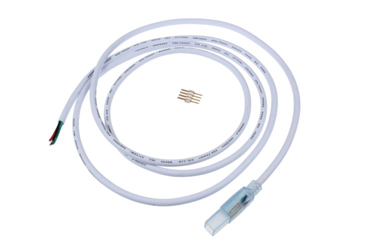 Přislušenství pro LED pásky - Přípojka LED RGB pásku na 230V - foto 1