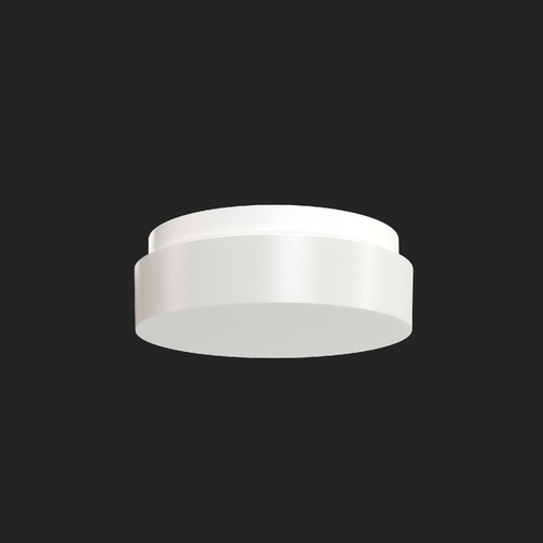 Kruhová - OS IRI71571 IRIDA 1 stropní/nástěnné plastové svítidlo bílá IP65 4000 K 1W LED (původní kód OS 71571) - OSMONT - foto 1