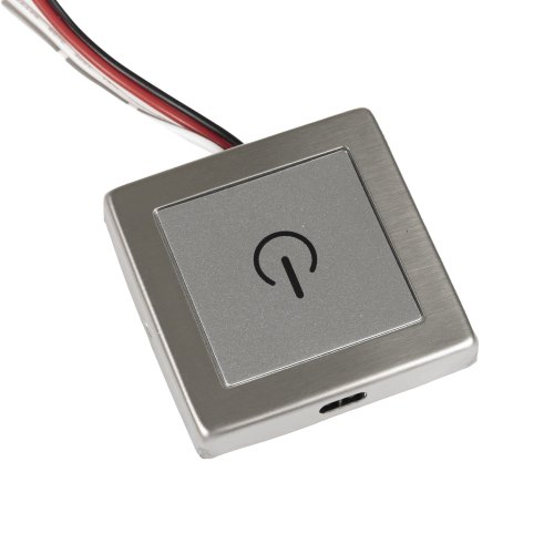 Bezdotykové ovladače - Skříňový spínač IRD1 12-24V stříbrný - foto 1